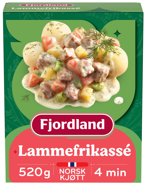 Lammefrikasse m/Poteter 520g Fjordland