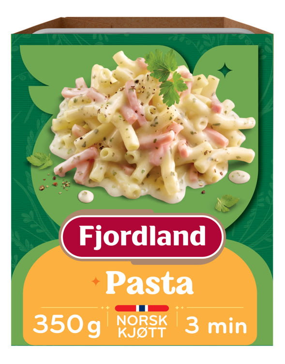 Pasta m/Ost&Skinkesaus 350g Fjordland