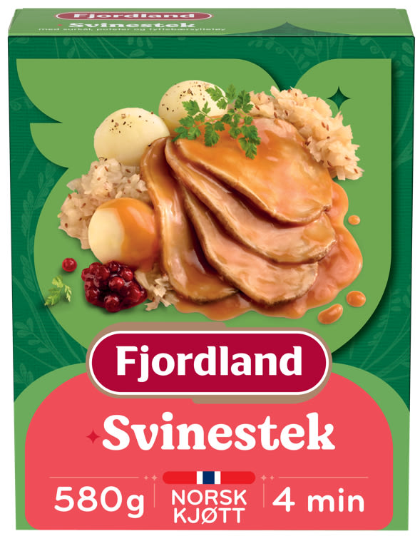 Svinestek m/Surkål 580g Fjordland