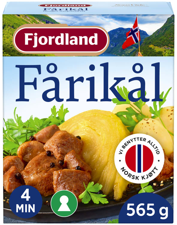 Fårikål m/Poteter 565g Fjordland