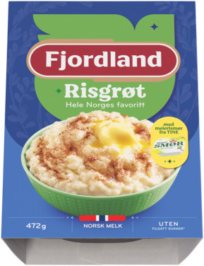 Risgrøt med Tinesmør 472g Fjordland