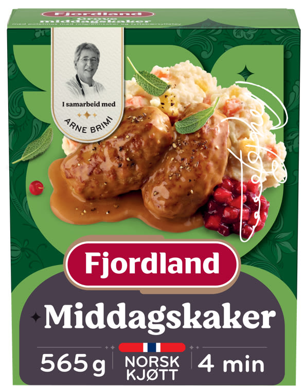 Middagskaker 565g Fjordland