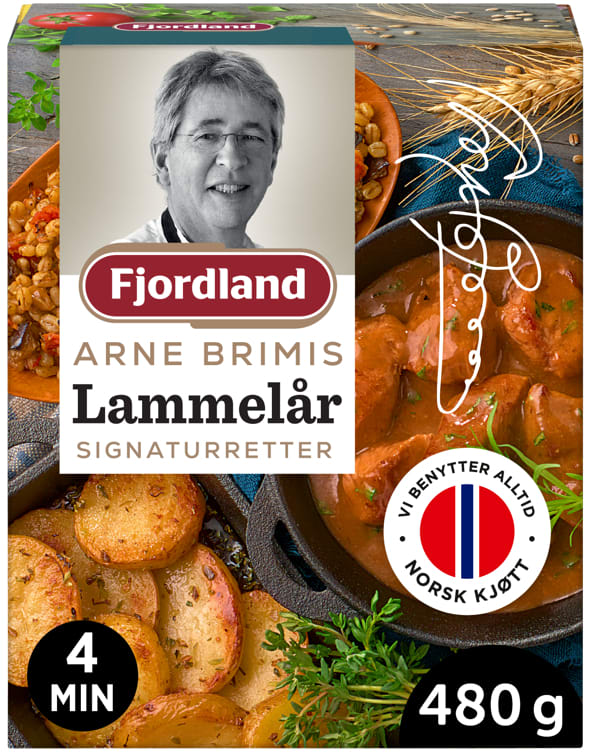 Lammelår Brimis 480g Fjordland