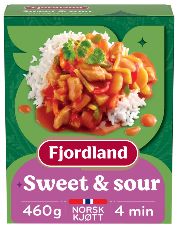 Sweet & Sour 460g Fjordland