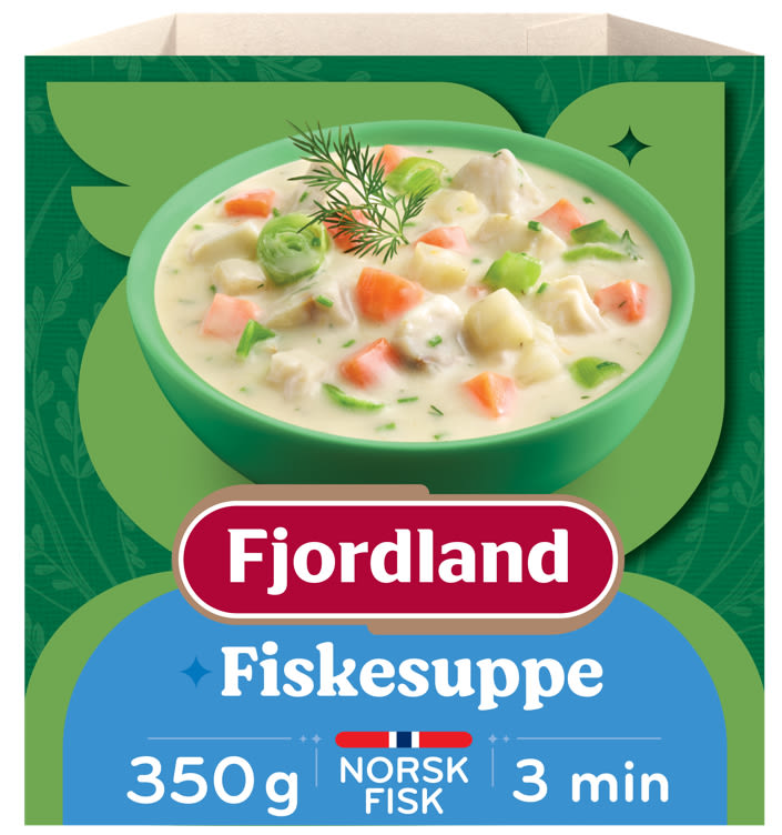 Fiskesuppe 350g Fjordland