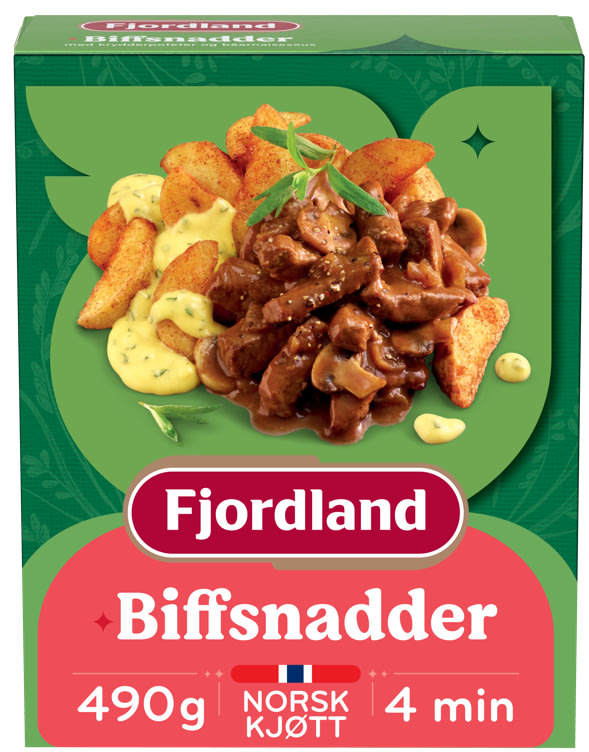 Biffsnadder 490g Fjordland