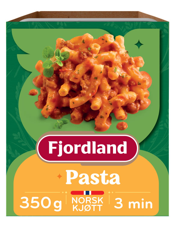 Pasta m/Kjøttsaus 350g Fjordland