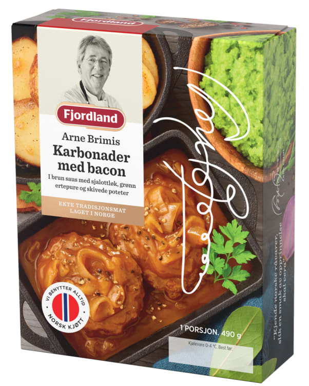 Karbonader Brimis 490g Fjordland