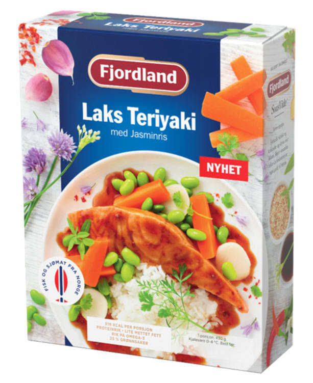 Laks Teriyaki 450g Fjordland