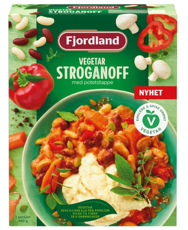 Stroganoff Potetstappe Veg 460g Fjordland