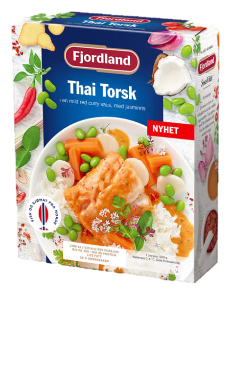 Thai Torsk 500g Fjordland