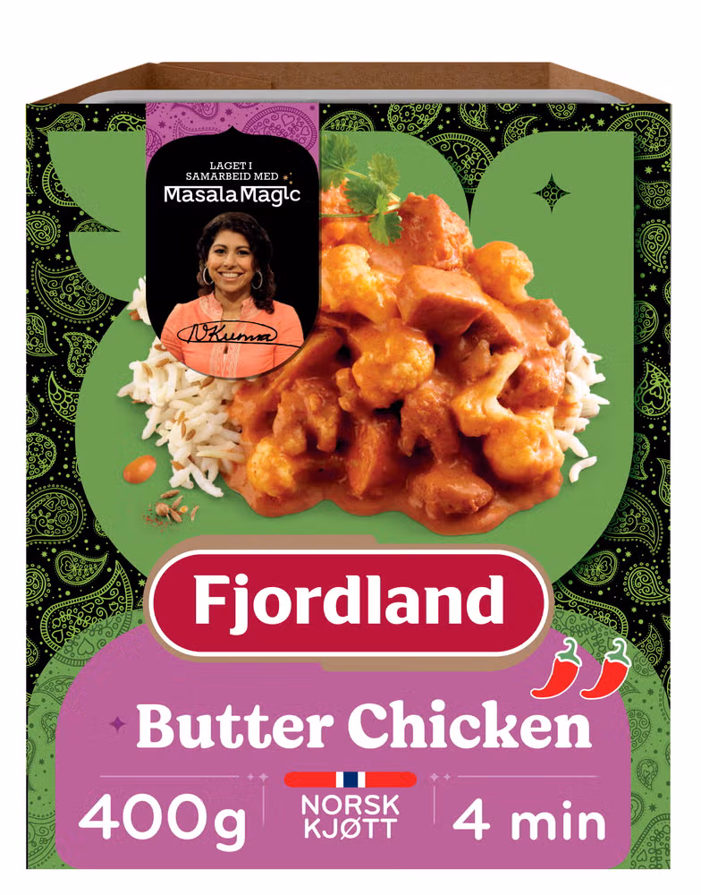 Masalamagic Butter Chicken Med krydret basmatiris, 400 g