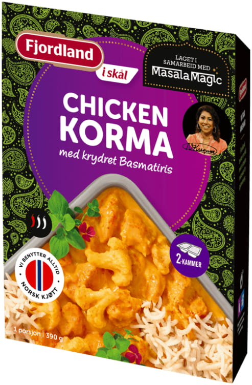 Masalamagic Korma 390g Fjordland