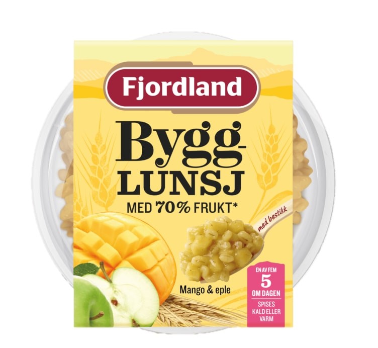 Bygglunsj Mango&Eple 200g Fjordland