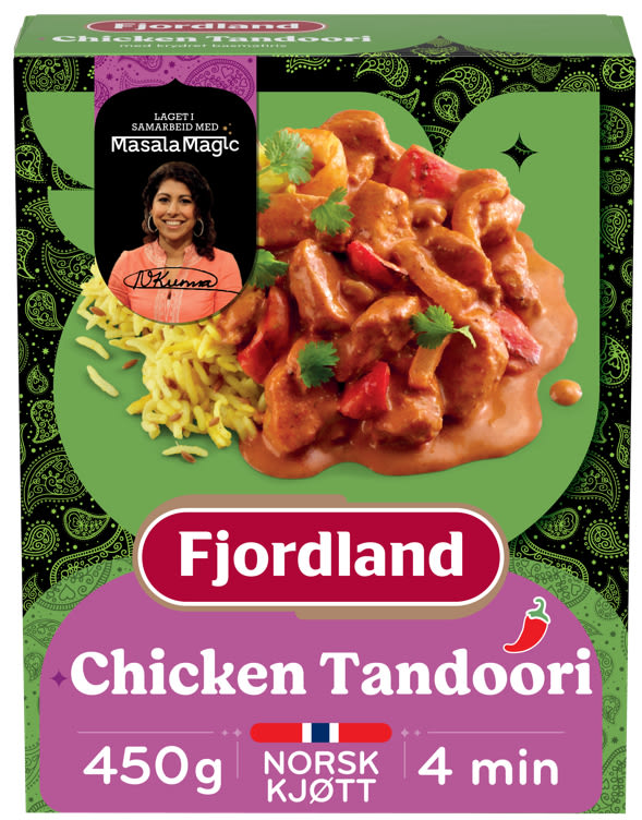 Chicken Tandoori 450g Fjordland