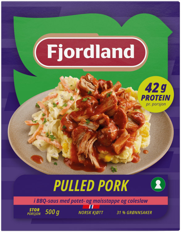 Pulled Pork m/Potet&Maispure&Coleslaw