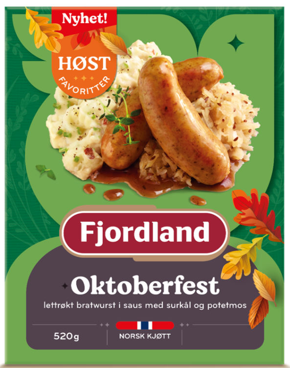 Oktoberfest Bratwurst 520g Fjordland