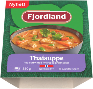Fjordland Thaisuppe i Skål 350g
