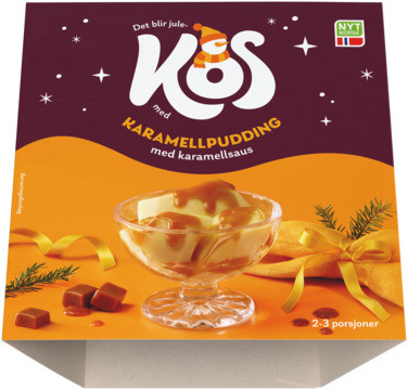 Kos Karamellpudding 425g Fjordland