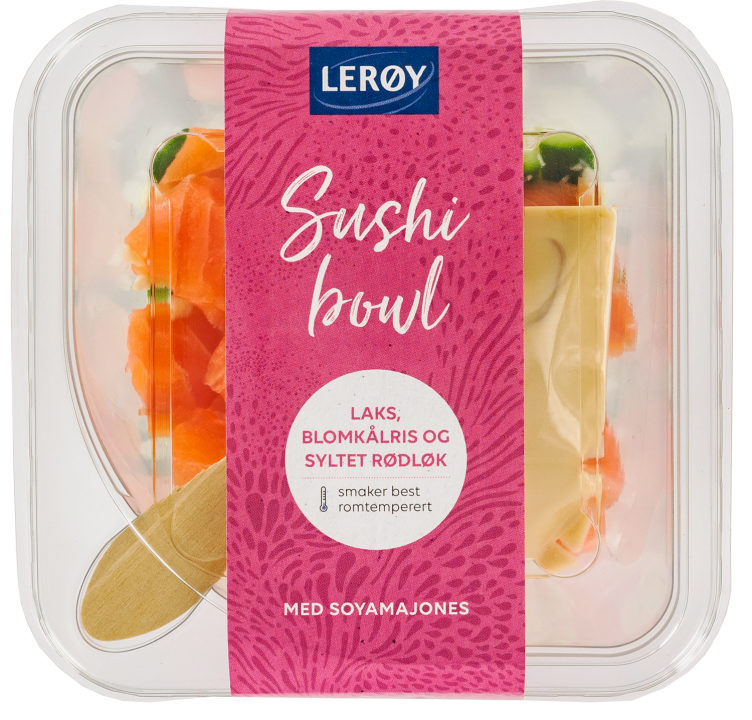 Sushibowl m/Laks&Blomkålris 235g Lerøy