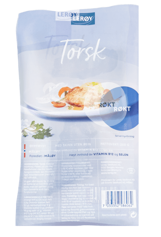 Lerøy Røkt Torsk 250g