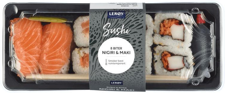 Sushi Maki Nigiri 8 Bit Lerøy