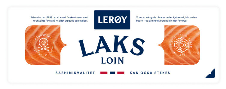Laks Loin Ca250g Lerøy