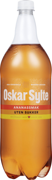 Ananasbrus Lett 1,5l flaske Oskar Sylte