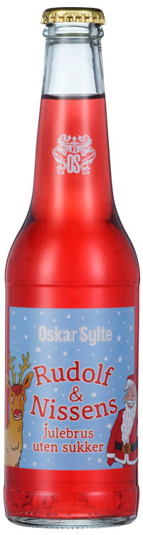 Rudolf & Nissens Julebrus Lett 0,33l flaske