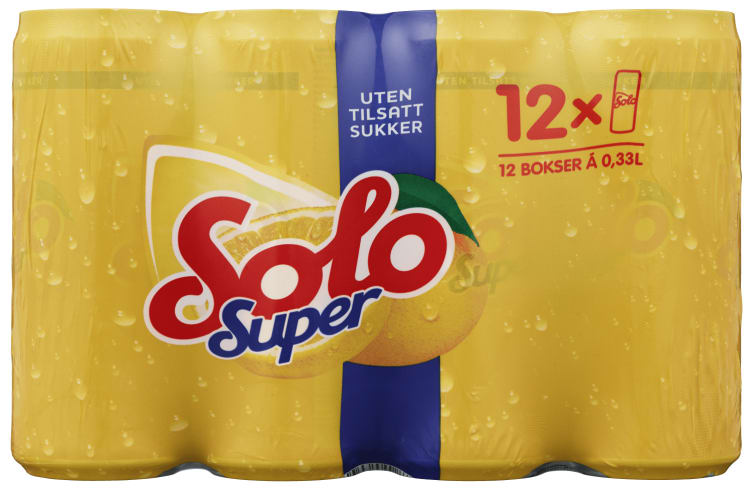 Solo Super 0,33lx12 boks Oskar Sylte