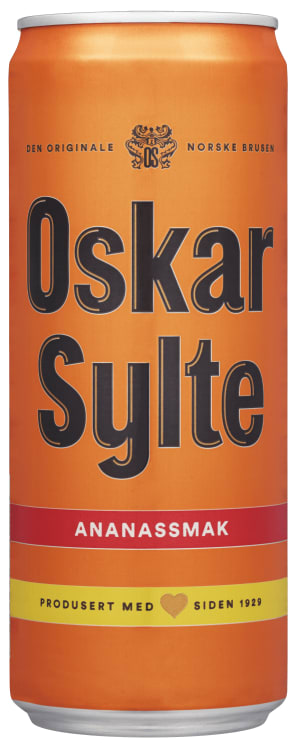 Ananasbrus 0,33l boks Oskar Sylte