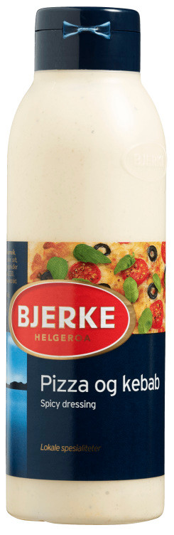 Pizza & Kebab Dressing Spicy 480ml Bjerke