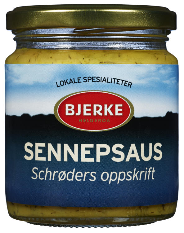 Sennepssaus 200ml Bjerke