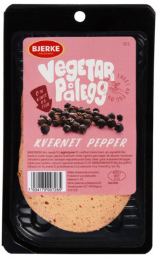 Vegetar Pålegg Pepper 80g