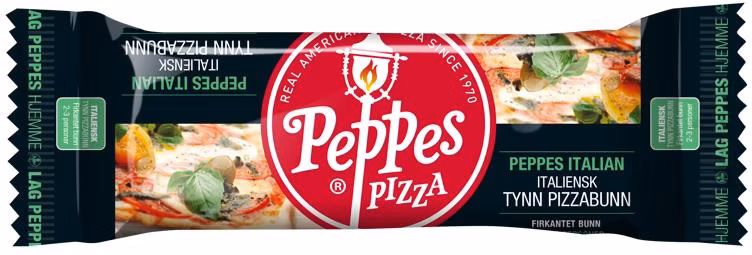 Pizzabunn Italiensk Firkantet 2-3 personer, 400 g