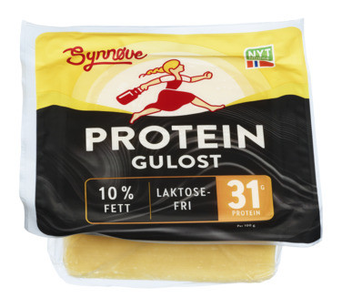 Synnøve Lett Gulost 60% Mindre Fett (10%) Bit 480g