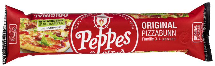 Pizzabunn Original 550g Peppes