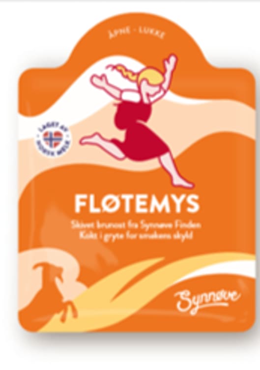Fløtemysost skivet 105g Synnøve
