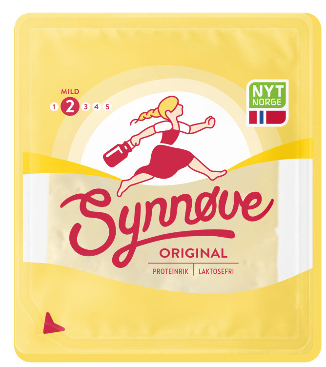 Gulost skivet 105g Synnøve