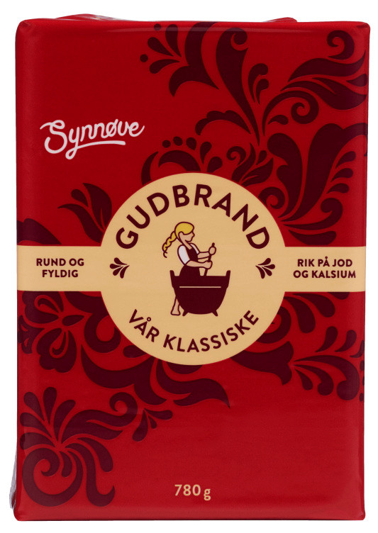 Gudbrand Brunost 780g Synnøve