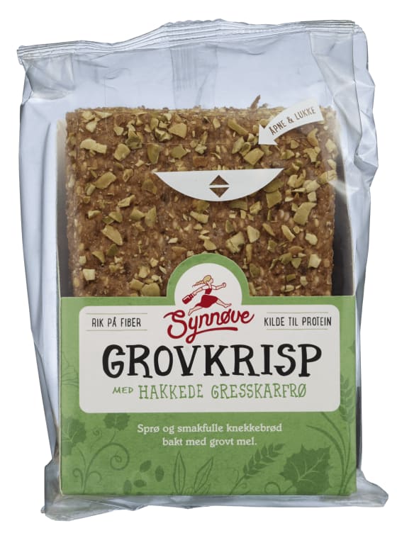 Grovkrisp Gresskarkjerner 170g Synnøve
