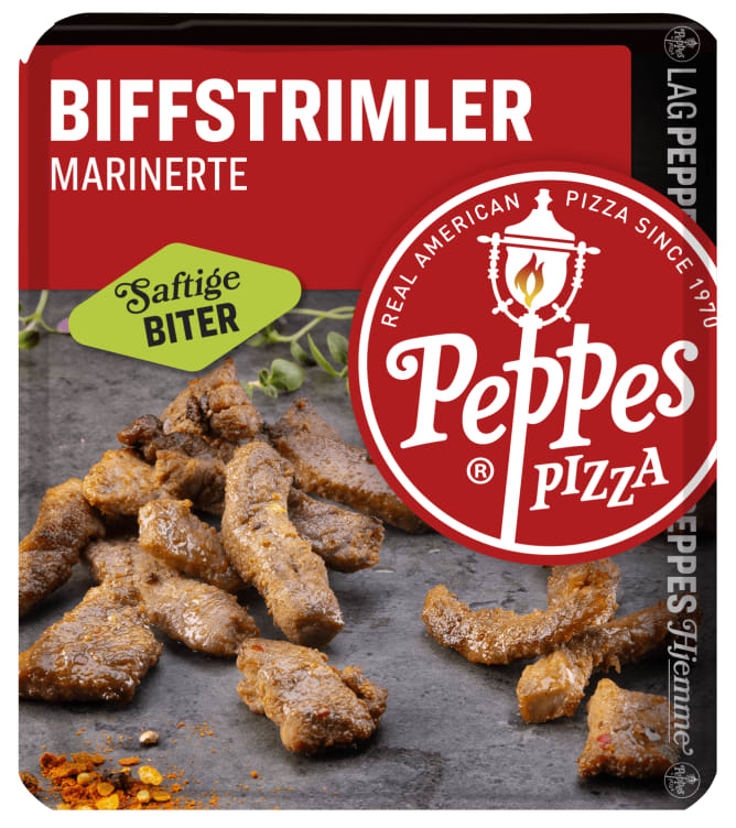 Biffstrimler 100g Peppes