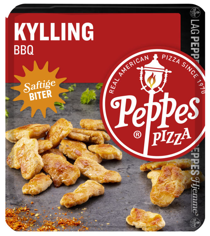 Kyllingstrimler Bbq 100g Peppes