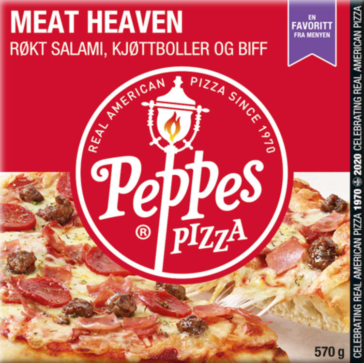 Peppes Pizza Meat Heaven 555g