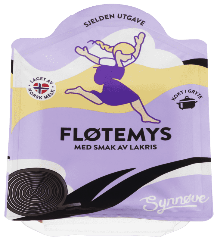 Synnøve Skivet Fløtemys Lakris 150g