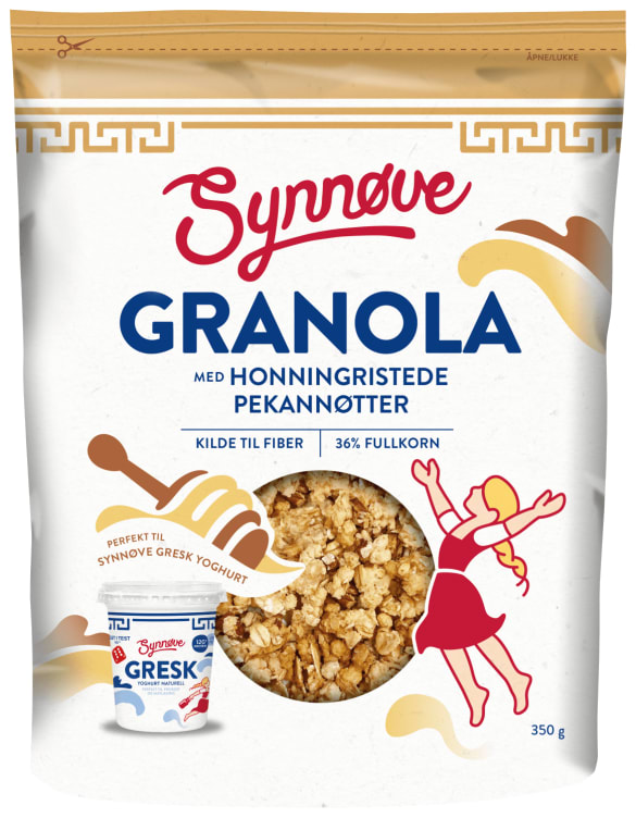 Granola Pekan Honningsristet 350g Synnøve