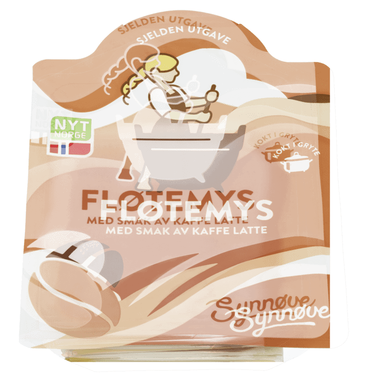 Synnøve Skivet Fløtemys Kaffe Latte 150g