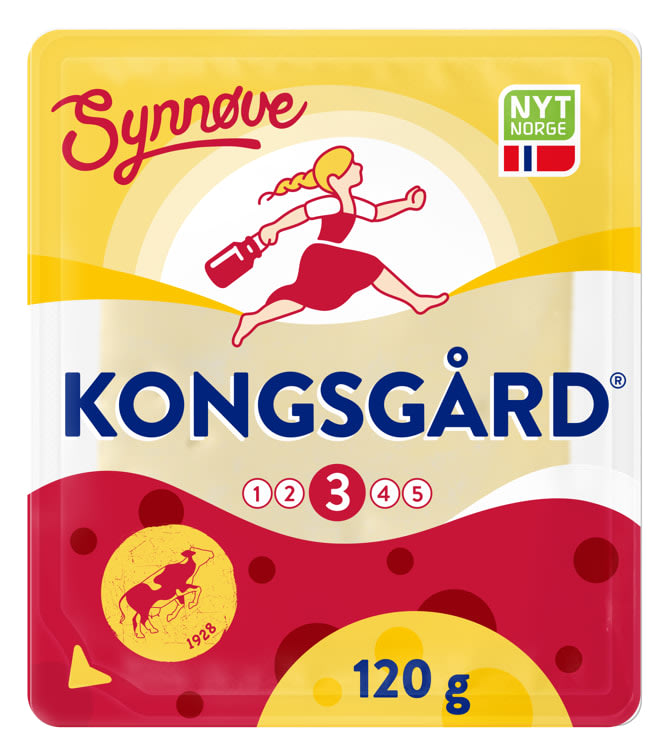 Kongsgård skivet 120g Synnøve