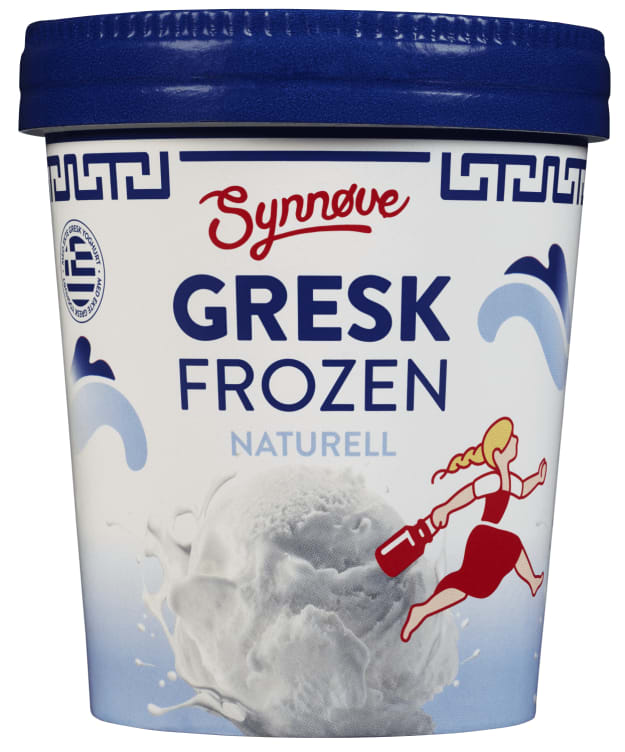 Yoghurtis Gresk Frozen Naturell 450ml Synnøve