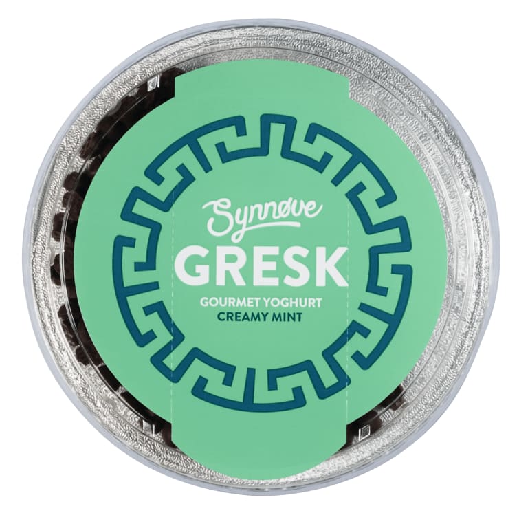 Yoghurt Gresk Mint&Sjokolade 160g Synnøve